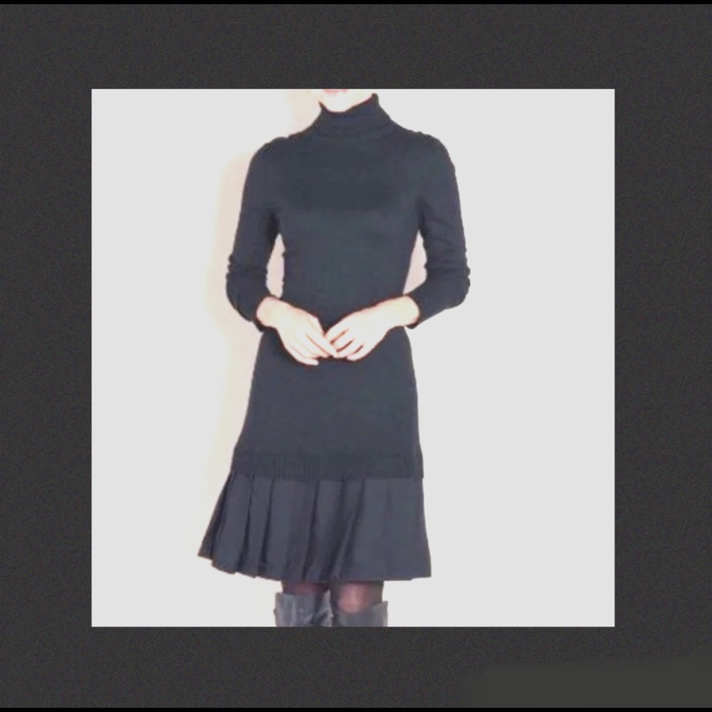 Soft Surroundings Chloe Grey Sweater Dress - Picture 3 of 3